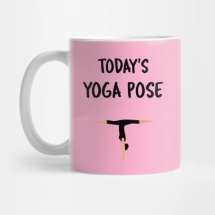 Today's Yoga Pose - Handstand Mug